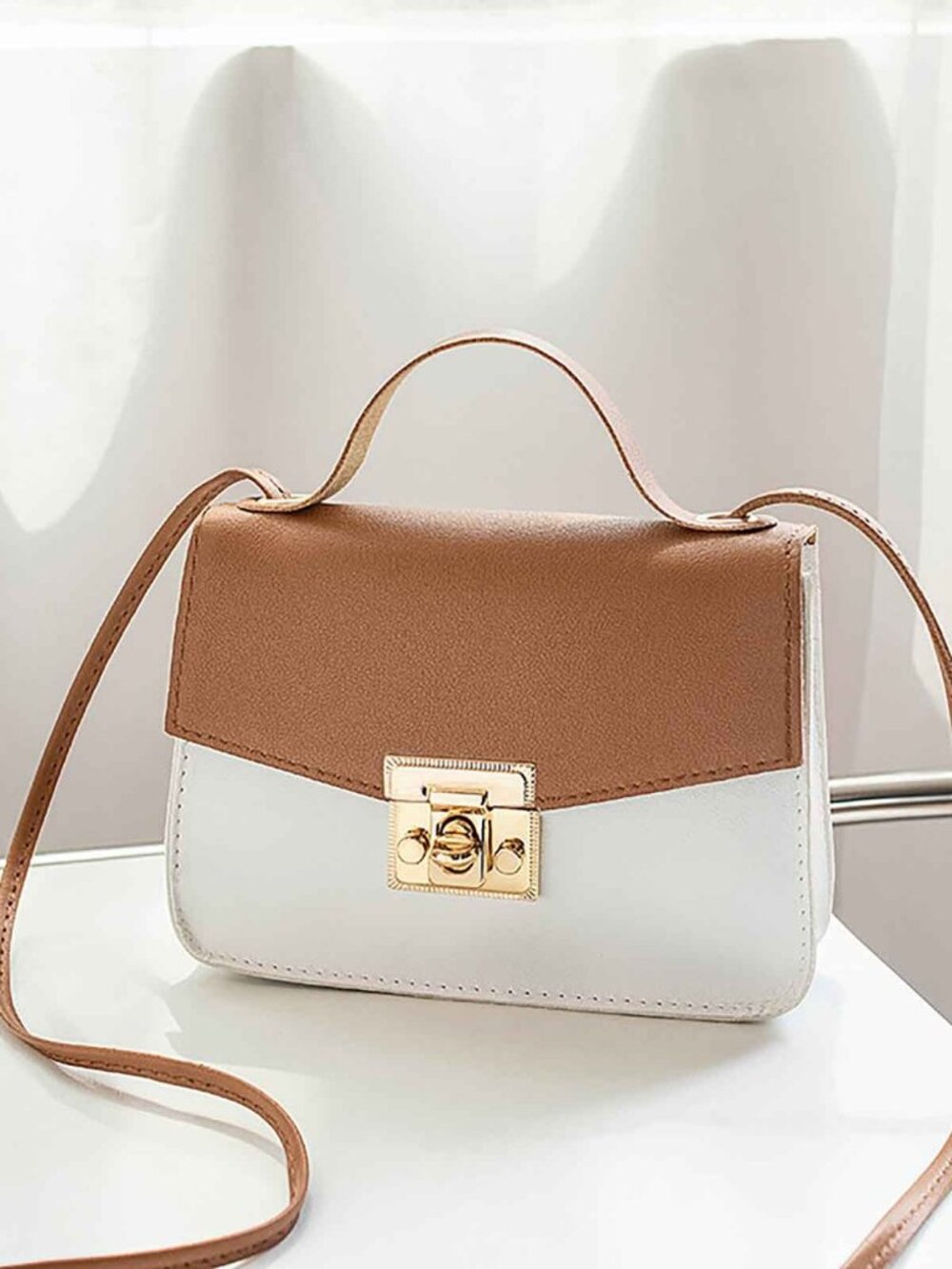 Crossbody Bags for Women, Cute Small Shoulder Handbags Vegan Leather Crossbody